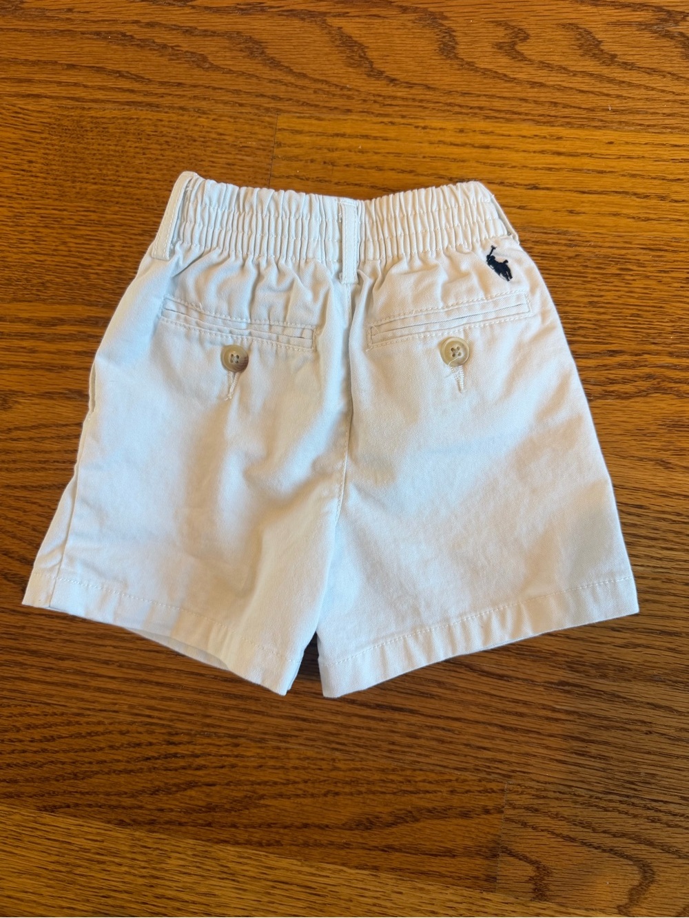 Polo by Ralph Lauren Khaki Cotton Pull-On Kids Shorts - Picture 2 of 3